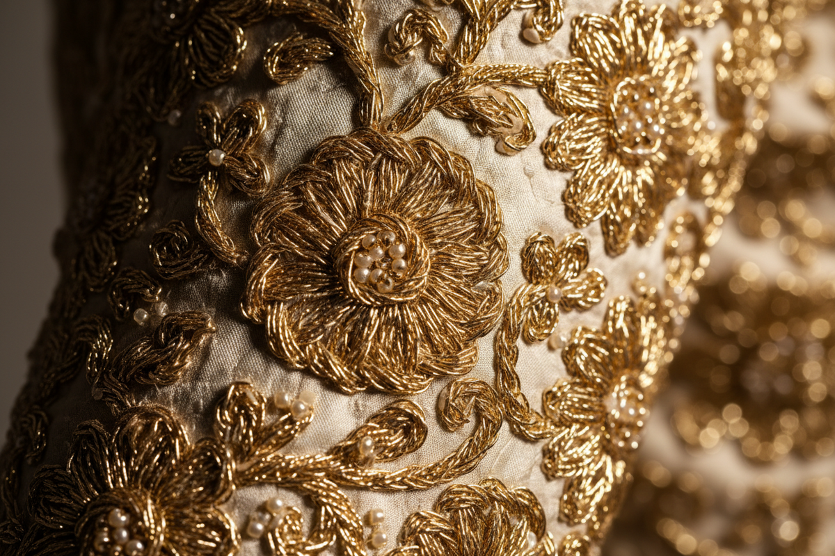 Premium bridal embroidery